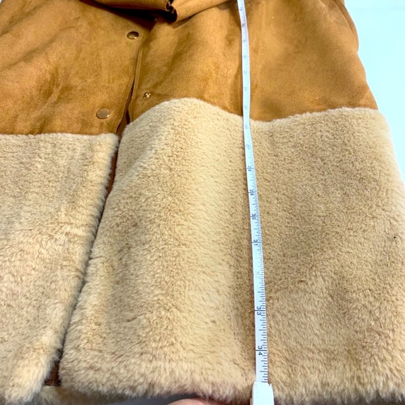 Zara light Faux Suede jacket - Picture 5 of 8